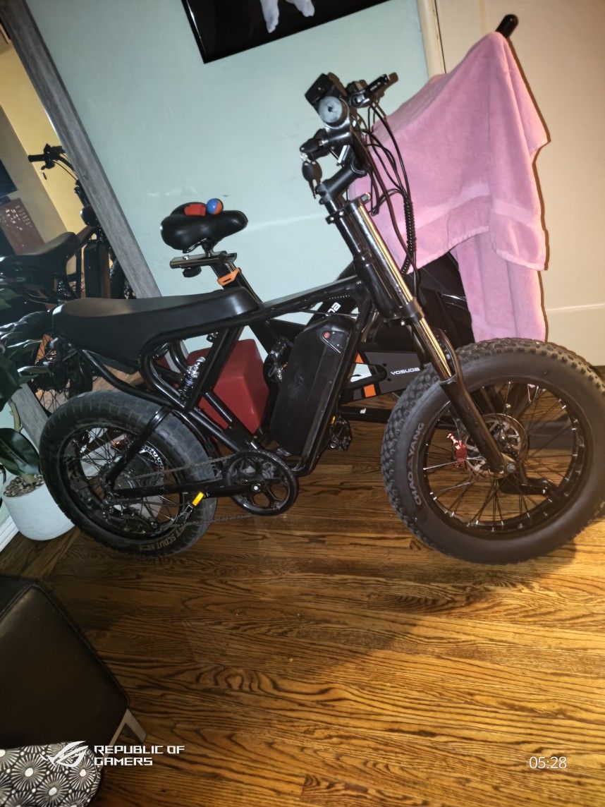 Ridstarq20 1500w Hub motor 48v 33mph Top Speed 