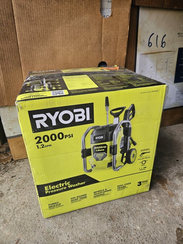 Ryobi 2000 Psi pressure Washer