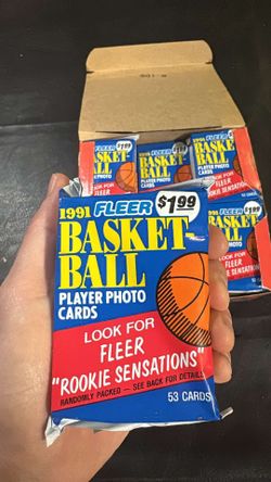 Unopened Basketball cards
