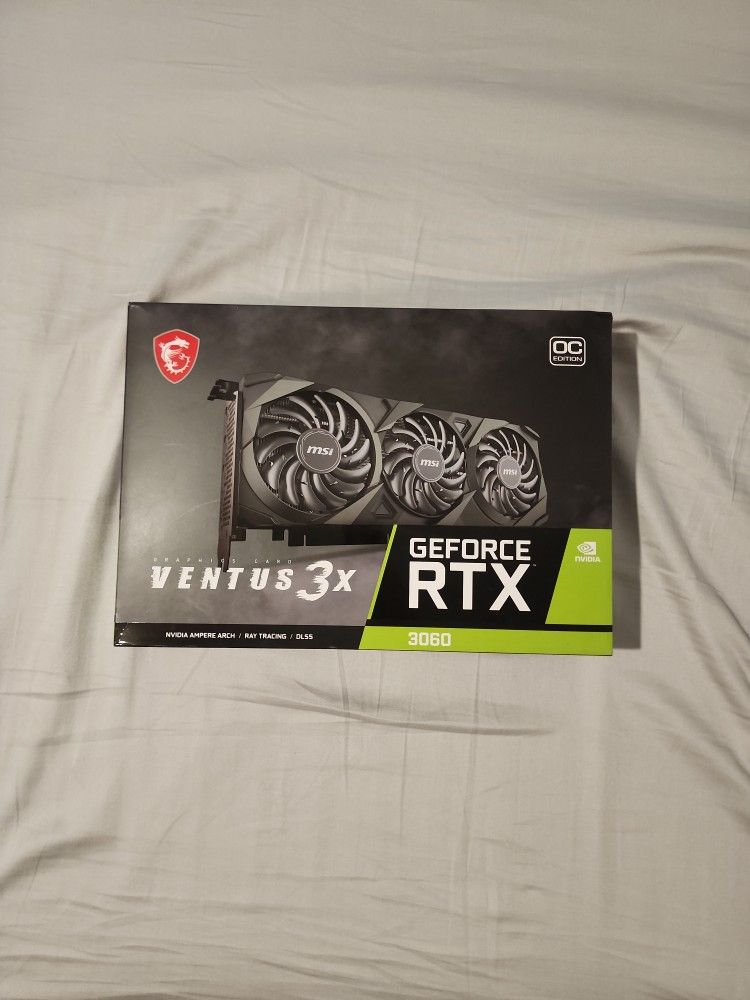 MSI GEFORCE RTX 3060 Ventus 3X OC Edition -12GB GDDR6