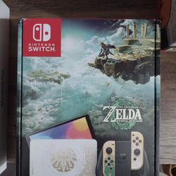 Nintendo switch OLED Zelda edition