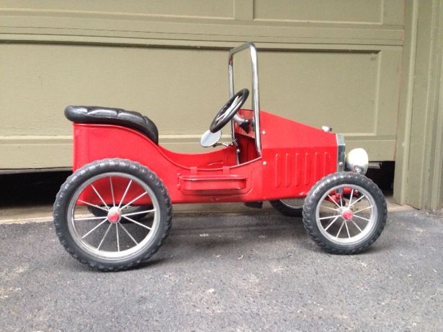 Vintage Red Pedal Car