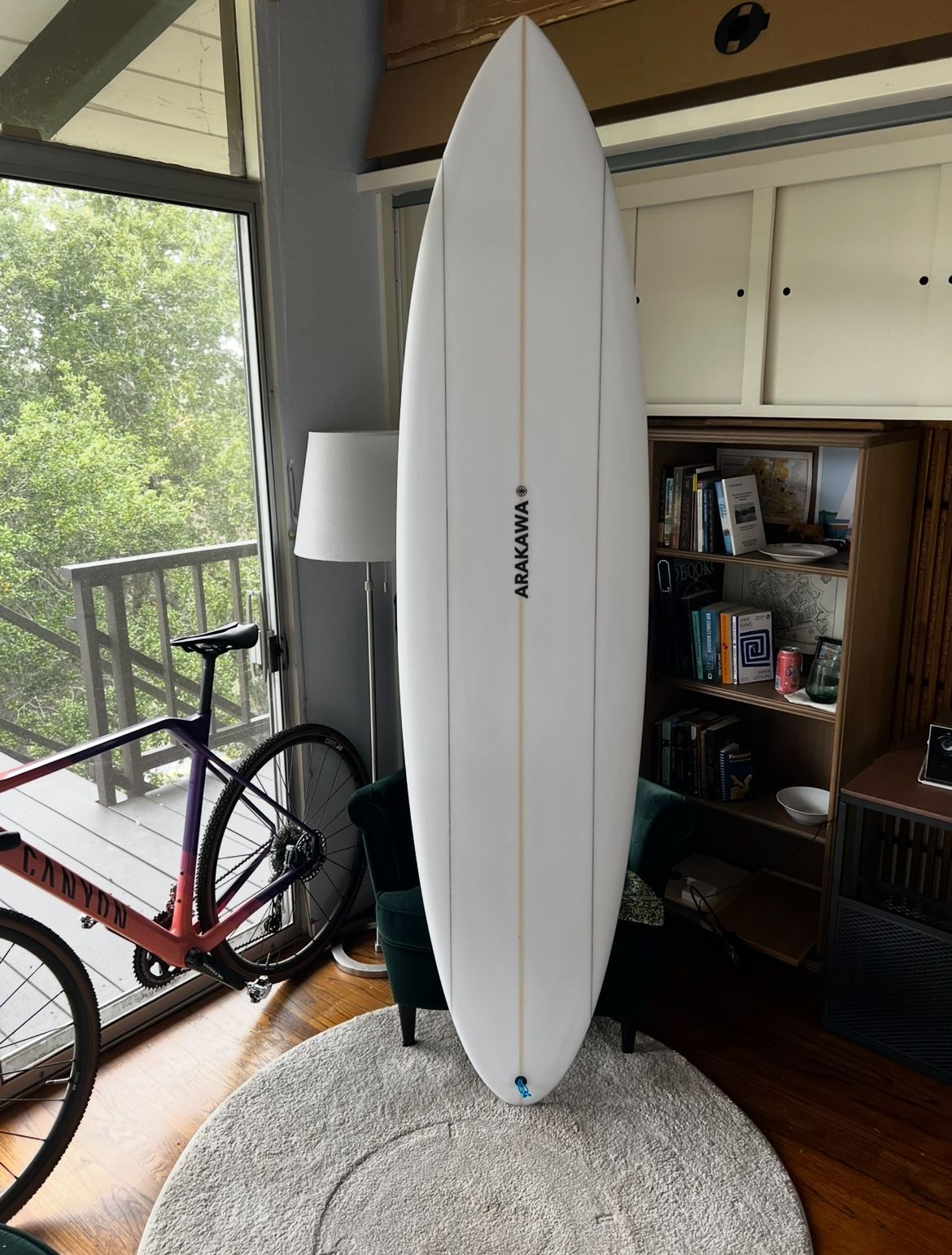 7' 4" Arakawa Holy Moli Surfboard