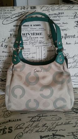 New Coach bag rare color!