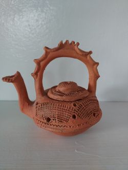 Moroccan Terracotta Teapot