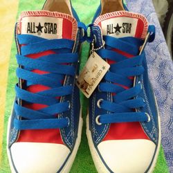 CONVERSE SHOES SIZE 6 MENS, 7.5  WOMEN