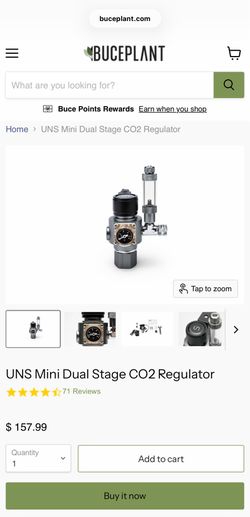 UNS CO2 regulator