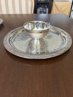 Elegant Vintage Crudités and Dip Set