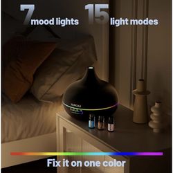 Vamoar Essential Oil Diffuser. Here's some information about it: Functionality: It serves as an aromatherapy essential oil diffuser, cool mist humidif