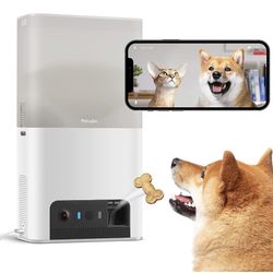 Petcube Bites 2Lite WiFi Pet Camera,Treat Dispenser,Night Vision,2-Way Audio,Sound&Motion Alerts