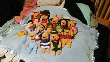 Disney winne pooh bean bags