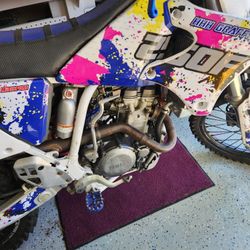 2001 Yamaha Racing Stage 2 250cc Dirt Bike