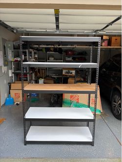 Shelves heavy duty 48x18x72