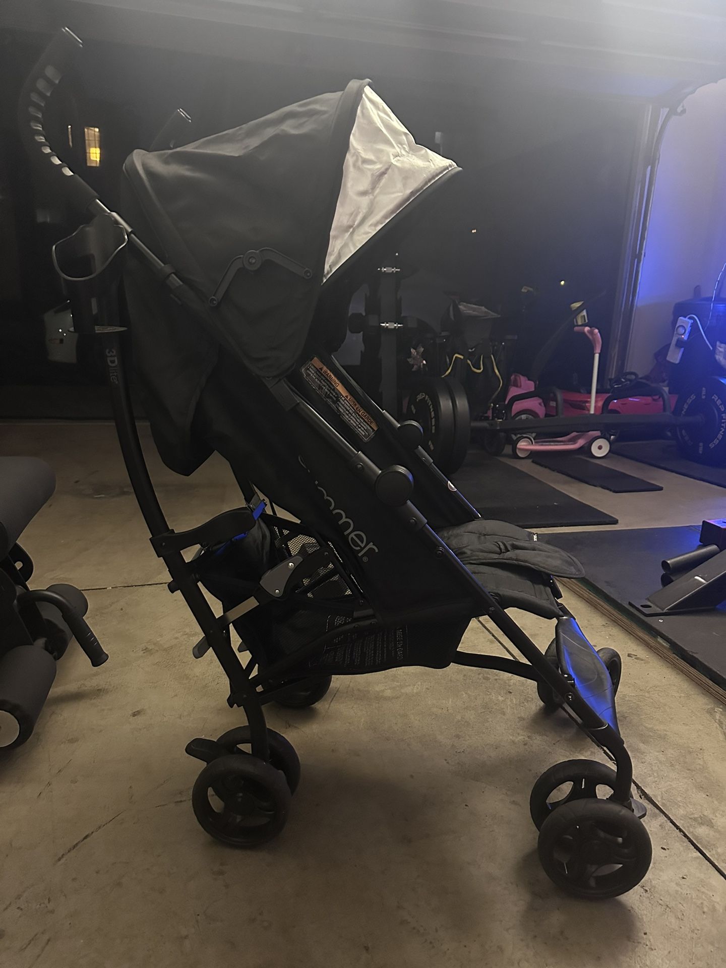 Summer 3Dlite Convenience Stroller - Jet Black