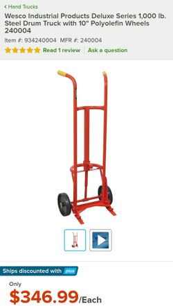 1000 Lb Barrel Mover Handy for Truckers