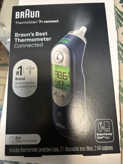 Braun ThermoScan 7+ Digital Thermometer