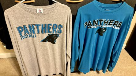Carolina Panthers NFL Team Apparel Long Sleeve Shirts(2) 