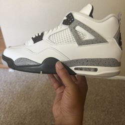 AIR JORDAN 4 “WHITE CEMENT” SIZE 11 & 13