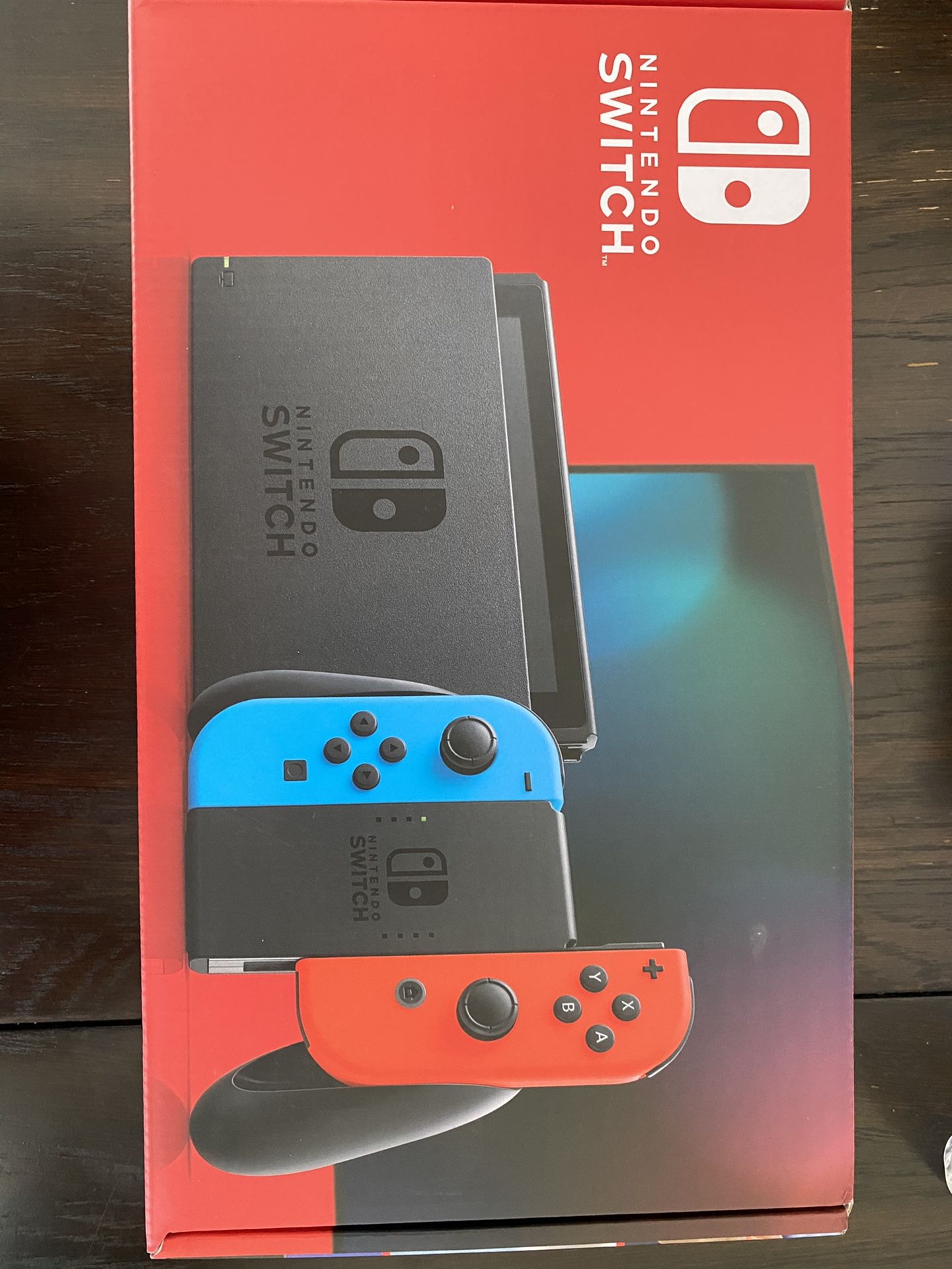 Nintendo Switch Neon Red Blue New in Box $350