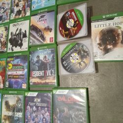 XBOX ONE GAMES (ALL GOOD CONDITION)
