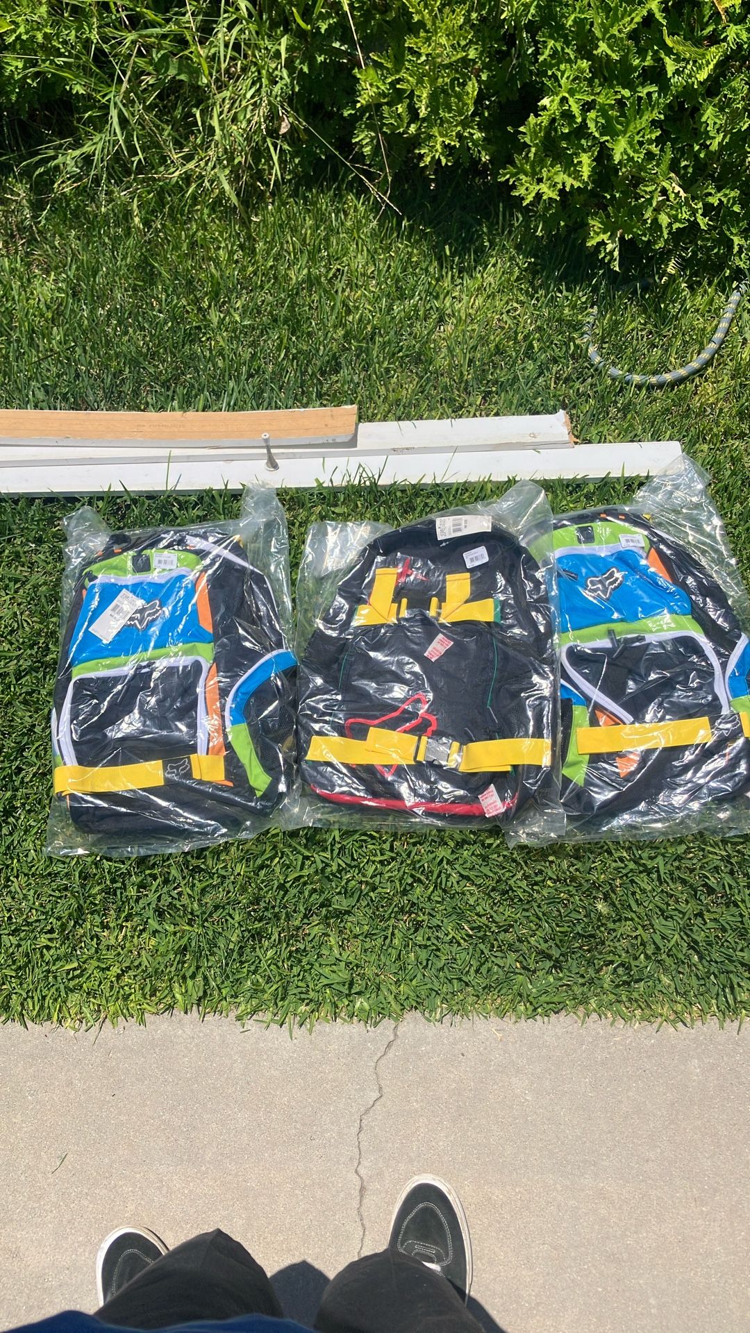 3 Fox Racing Backpacks