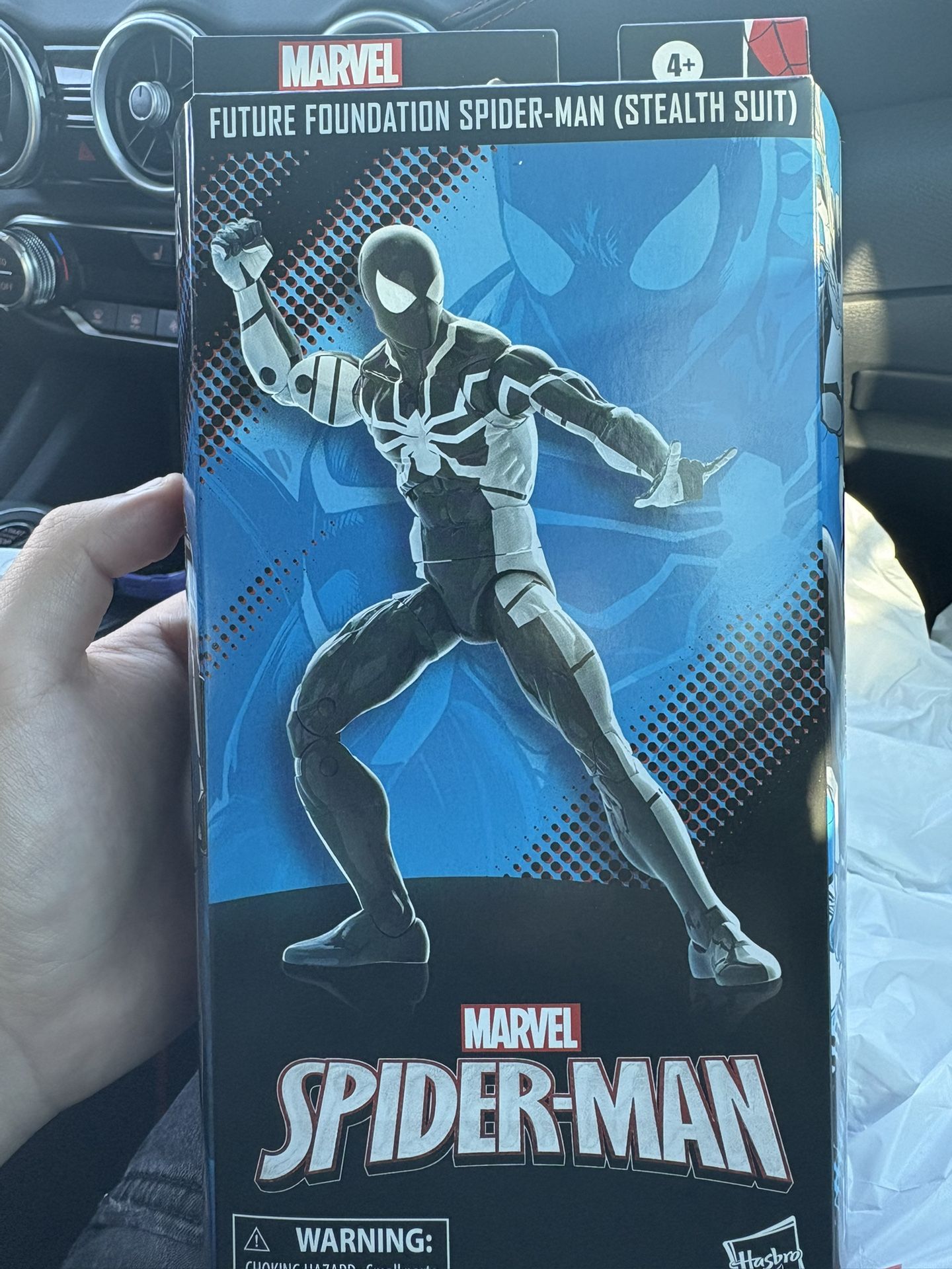 Marvel Future Foundation Spider-Man (Stealth Suit) Figure – Excellent Condition! 🕷️
