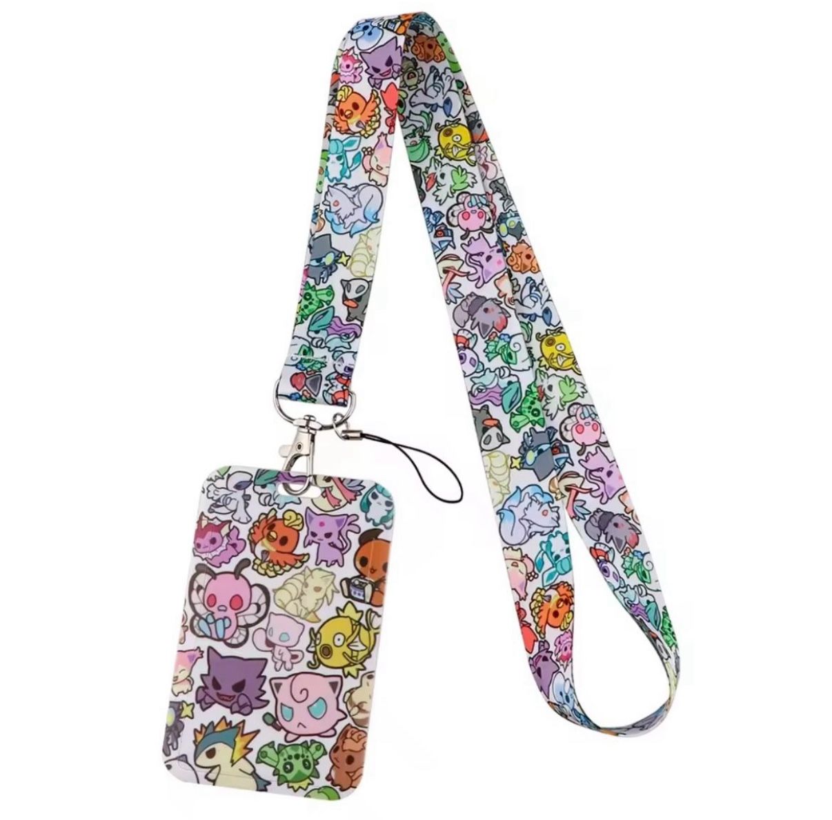 Pokémon - Multi Pokémon - Lanyard Keychain Cardholder USB Holder