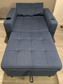 Reclining Chaise Lounge with storage