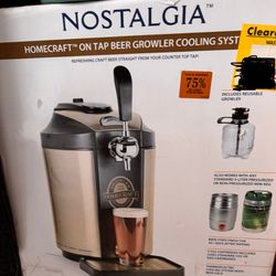 Nostalgia Keg Beer Cooling System