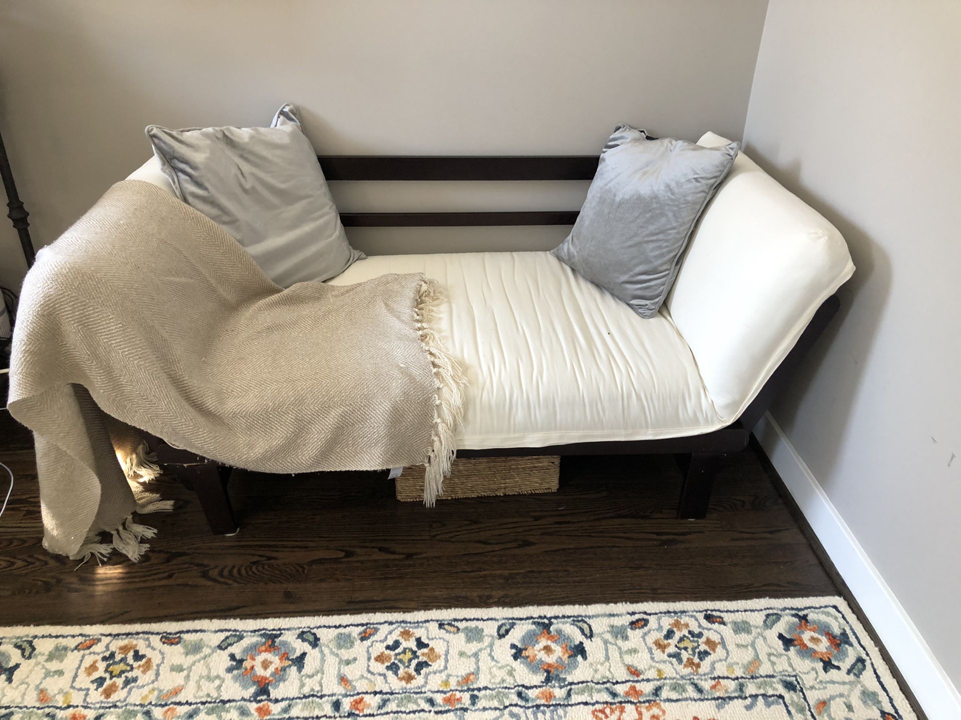 Small futon love seat