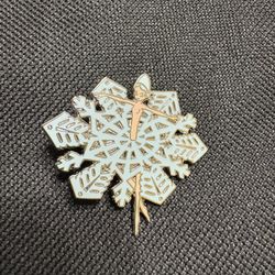 Disney Catalog Fairies Fantasia Snowflake Fairy Pin