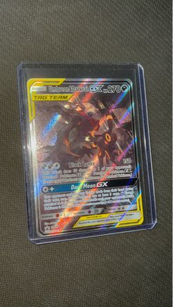 Pokemon Cards Tag Team Umbreon & Darkrai SM Promos Full Art