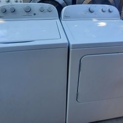 WHIRLPOOL SET WASHER AND ELECTRIC DRYER WORKING PERFECT ALMOST NEW 