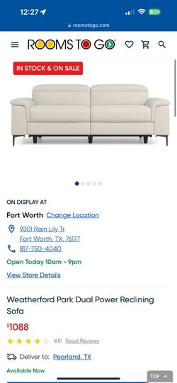 Dual Power Reclining Set