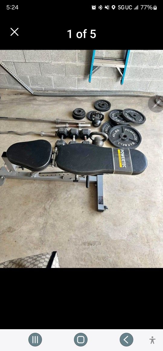 Very Heavy Duty Bench On Wheels Like New