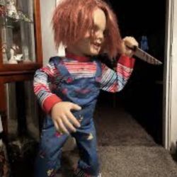 3.5 Ft Motion Detected Chucky Doll