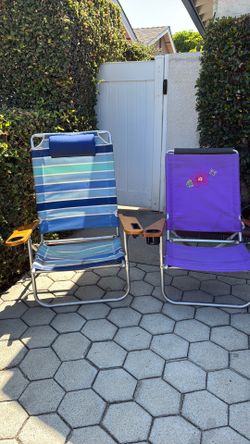 Beach chairs