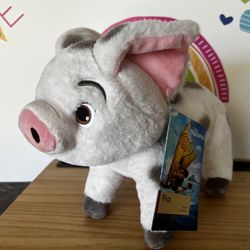 DISNEY PUA THE PIG FROM MOANA! BRAND NEW WITH TAGS 10 INCH LONG