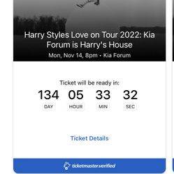  Harry Styles Tickets 