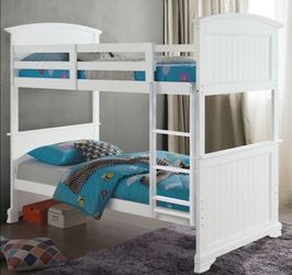 Brand New White Twin Size Bunk Bed