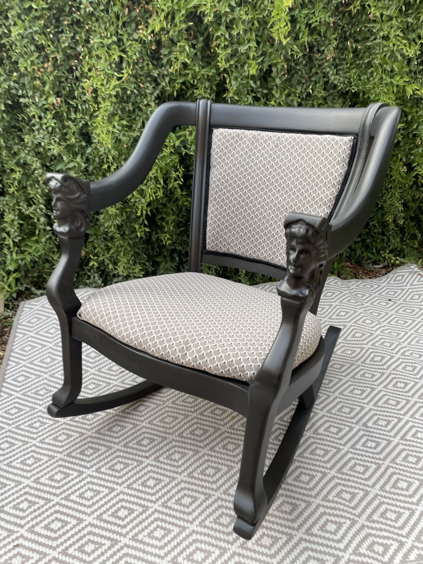 Unusual Antique Rocking Chair