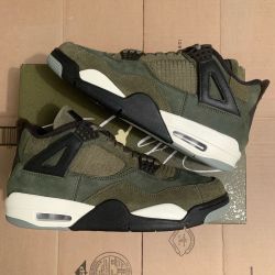 Air jordan 4 retro se craft olive