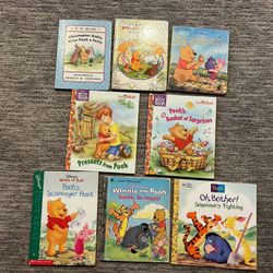 Winnie The Pooh Books $5 For All