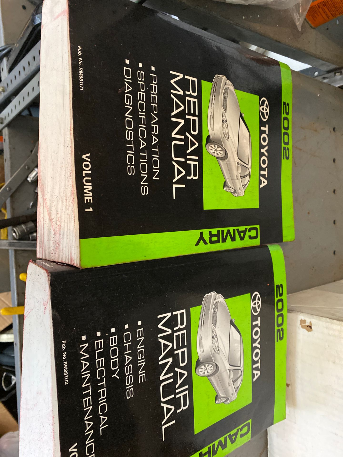 2002 Toyota Camry service manual