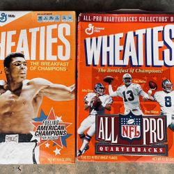 2 wheaties  boxes $50.00 CASH, TEXT FOR PRICES