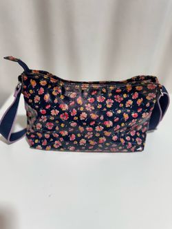 Cath Kidston Navy Floral Crossbody