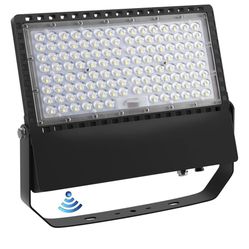 Juyace 240W LED Flood Light Dusk to Dawn Outdoor Lighting 5000K IP65 for Commercial Building Parking Farm Patio Outside Area