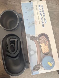 Baby Stroller Snack Tray with Cup Holder