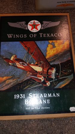 Texaco Collector Planes From The 90s Mint Condition