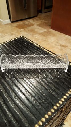 crystal cutlery holder